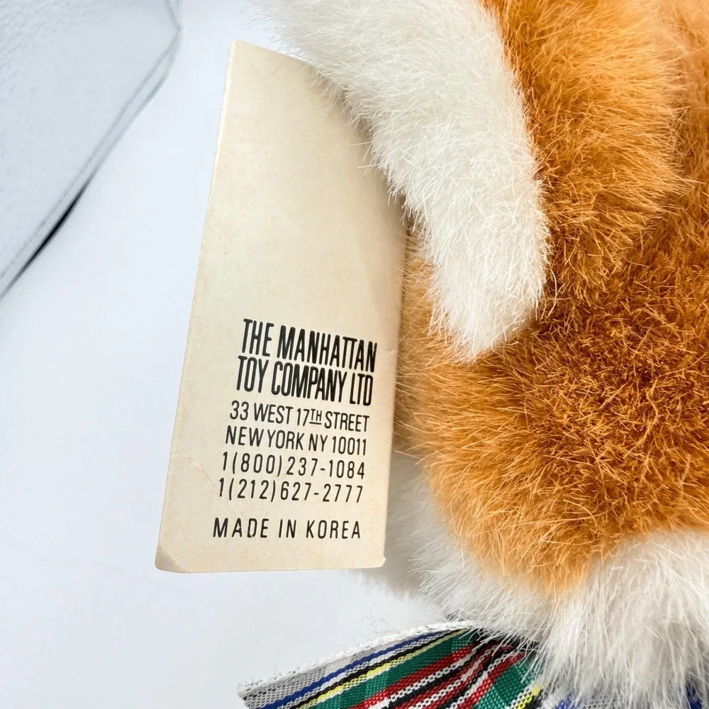 NEW Manhattan Toy Company, Floppy Fox Sleepy Eyes 14